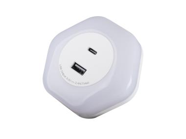 Zdjęcie: Oprawa LED Bola 2xUSB WW W KANLUX