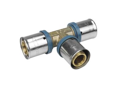 Zdjęcie: Trójnik zaciskowy PEX 20x20x20 mm TYCNER