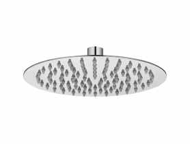 Deszczownia stalowa Rondo Slim górna chrom średnica 20 cm LAVEO