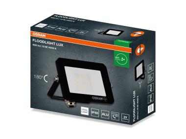 Zdjęcie: Oprawa oświetleniowa LED FL Lux 10 W 840 IP65 BK OSRAM