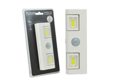 Zdjęcie: Lampka podszafkowa LED on/auto/off 3xAA POLUX