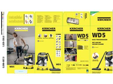 Zdjęcie: Odkurzacz uniwersalny WD 5 S V-25/5/22 1.628-350.0 KARCHER