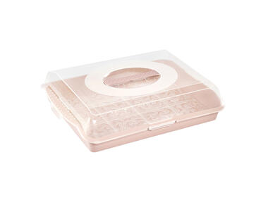 Zdjęcie: Pojemnik na ciasto Party-Butler 45x35x11 cm Nordic Pink (10677) KEEEPER