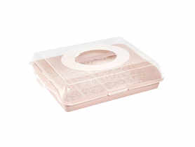 Pojemnik na ciasto Party-Butler 45x35x11 cm Nordic Pink (10677) KEEEPER