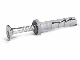 Kołek FX-N-C wbijany nylonowy szybkiego montażu z kołnierzem cylindrycznym 5x30 mm 100 szt. RAWLPLUG