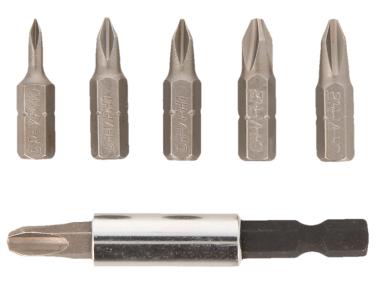 Zdjęcie: Groty komplet 6 sztuk 25 mm cr-v z uchwytem HOME TOOLS