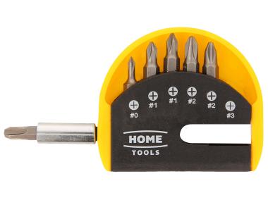 Zdjęcie: Groty komplet 6 sztuk 25 mm cr-v z uchwytem HOME TOOLS