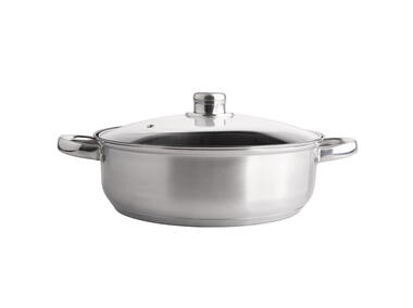Zdjęcie: Rondel nierdzewny Fabio z pokrywą 26 cm 3,5 L ALTOMDESIGN
