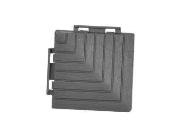 Zdjęcie: Narożnik tarasowy grafit 8x8x8 cm OŁER