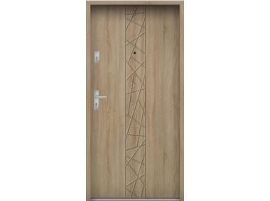 Zdjęcie: Drzwi wejściowe do mieszkań Bastion N-53 Sonoma 90 cm prawe OSP KR CENTER