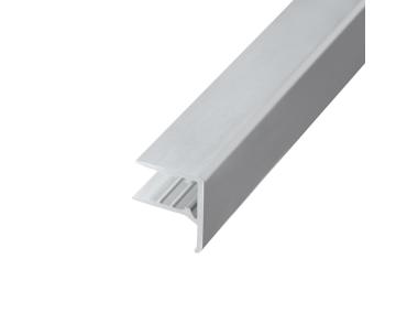 Zdjęcie: Profil aluminiowy zamykający dla grubości 10 mm 2,1m ROBELIT