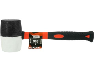 Zdjęcie: Młotek gumowy trzonek Fiberglass 910 g VERKE