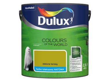 Zdjęcie: Farba do wnętrz Kolory Świata 2,5 L zielone tarasy DULUX