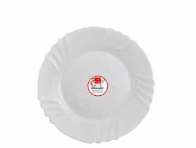 Talerz deserowy Ebro 20 cm biały BORMIOLI