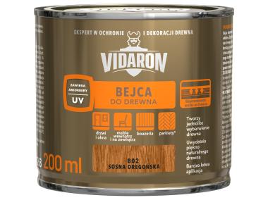 Zdjęcie: Bejca sosna oregońska B02 0,2L VIDARON