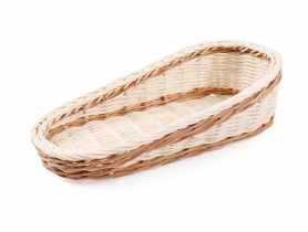 Koszyk rattanowy na sztućce 26x13x7 cm TIN TOURS