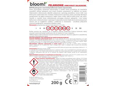 Zdjęcie: Nawóz rozpuszczalny do pelargoni i innych balkonowych 200 g BOPON BLOOM!