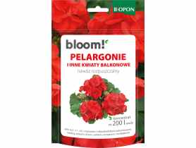 Nawóz rozpuszczalny do pelargoni i innych balkonowych 200 g BOPON BLOOM!