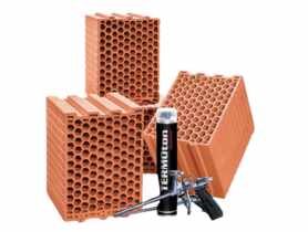 Pustak ceramiczny P+W 25 Diament S kl.15 TERMOTON