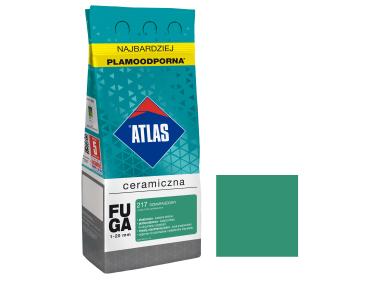 Zdjęcie: Fuga ceramiczna 217 szmaragdowy, alubag, 2 kg ATLAS