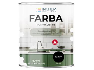 Zdjęcie: Farba Płytki ścienne, czarny, zestaw 800 ml INCHEM POLONIA