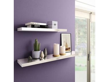 Zdjęcie: Półka samowisząca FSG 1180x235 mm biały wysoki połysk VELANO