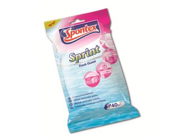 Zdjęcie: Ściereczki nasączane Sprint Ocean SPONTEX