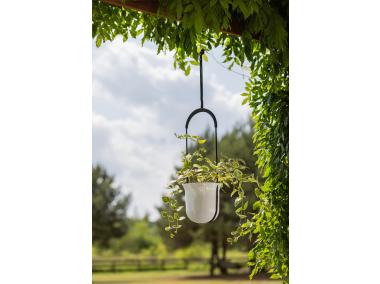 Zdjęcie: Donica wisząca Luca 180 jumper, biały LAMELA