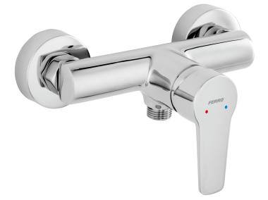 Zdjęcie: Bateria natryskowa ścienna Ritto, chrom FERRO