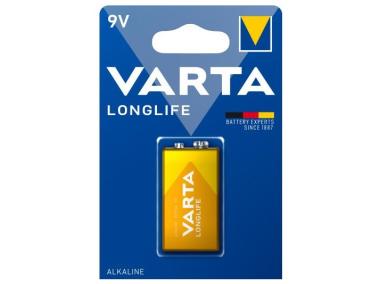 Zdjęcie: Bateria alkaliczna Longlife 9 V VARTA