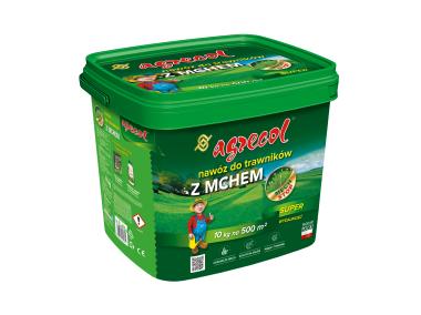 Zdjęcie: Nawóz do trawników na mech 10 kg AGRECOL
