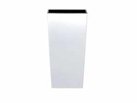 Doniczka Urbi Square biały 17 cm PROPERPLAST