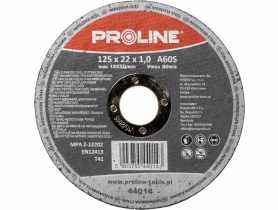 Tarcze do cięcia stali kwasoodpornej T41, 125x1,0x22A60S PROLINE