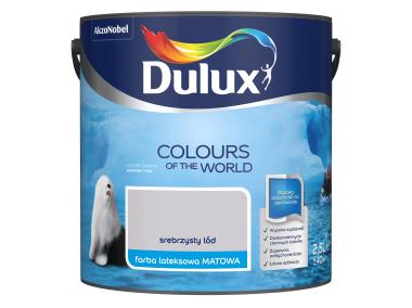 Zdjęcie: Farba do wnętrz Kolory Świata 2,5 L srebrzysty lód DULUX