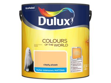 Zdjęcie: Farba do wnętrz Kolory Świata 2,5 L ciepły piasek DULUX