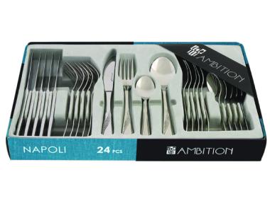 Zdjęcie: Komplet sztućców Napoli 24-elementowy AMBITION