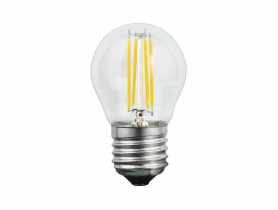 Żarówka dekoracyjna G45 E27 4 W clear POLUX