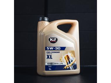 Zdjęcie: Olej do motocykli Texar 5W/30 Fuel Economy 5 L K2
