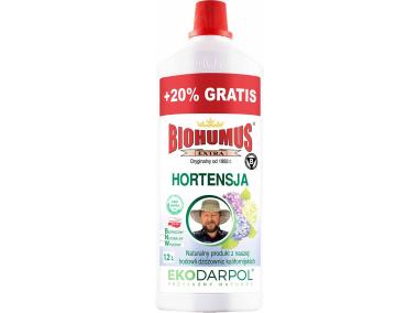 Zdjęcie: Nawóz Biohumus Extra Hortensja 1 L + 20% gratis EKODARPOL