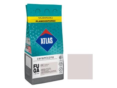 Zdjęcie: Fuga ceramiczna 202 popielaty, alubag, 5 kg ATLAS