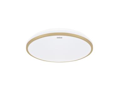 Zdjęcie: Plafoniera SMD LED Linus LED C 18 W NW kolor złoty STRUHM