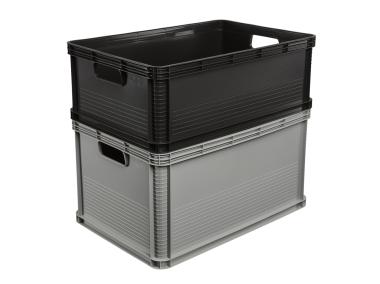 Zdjęcie: Pojemnik Robert transport box 45 L grafit KEEEPER