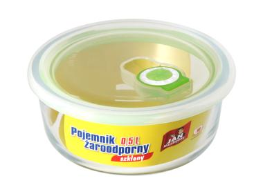 Zdjęcie: Pojemnik szklany 500 ml JAN NIEZBĘDNY
