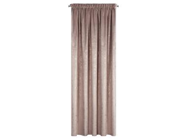 Zdjęcie: Zasłona Astrid 140x270 cm pudrowo-szara na taśmie EUROFIRANY