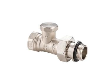 Zdjęcie: Zawór grzejnikowy powrotny prosty 1/2" o-ring CALIDO