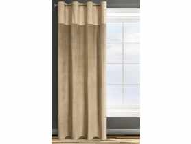 Zasłona gotowa D91 Agnes 140x250 cm beżowy EUROFIRANY