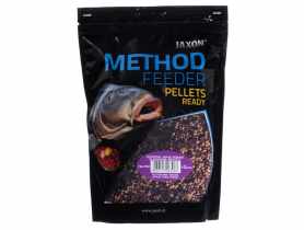 Pellets method feeder ready 2 mm ochotka, białe robaki 500 g JAXON