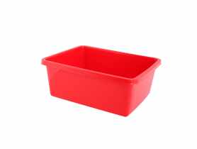 Miska prostokątna 33,7x26,8 cm - 8 L czerwony ALTOMDESIGN