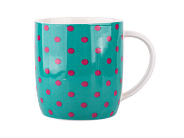 Zdjęcie: Kubek Baryłka szeroka Nbc 300 ml Dots dekoracja A ALTOMDESIGN