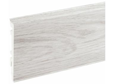Zdjęcie: Listwa przypodłogowa PVC Masterline 1,3x8 cm, 2,2 m Marengo Mat CEZAR